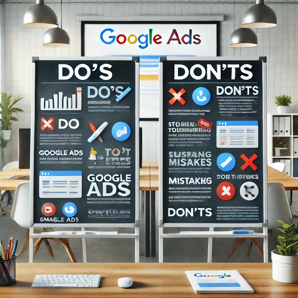 De do’s en don’ts van Google Ads voor kleine bedrijven